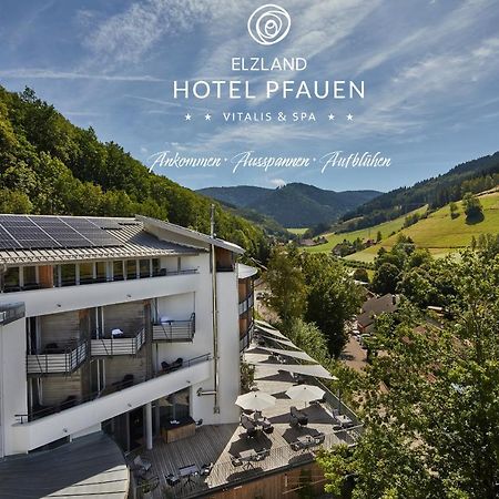 Elzland Hotel Pfauen Wellness & Spa Elzach Exteriör bild